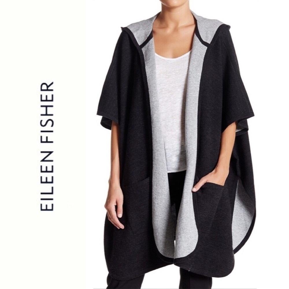Eileen Fisher poncho/capelet